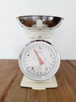 Küchenwaage Tellerwaage 5 kg Neu Shabby Chic Landhaus