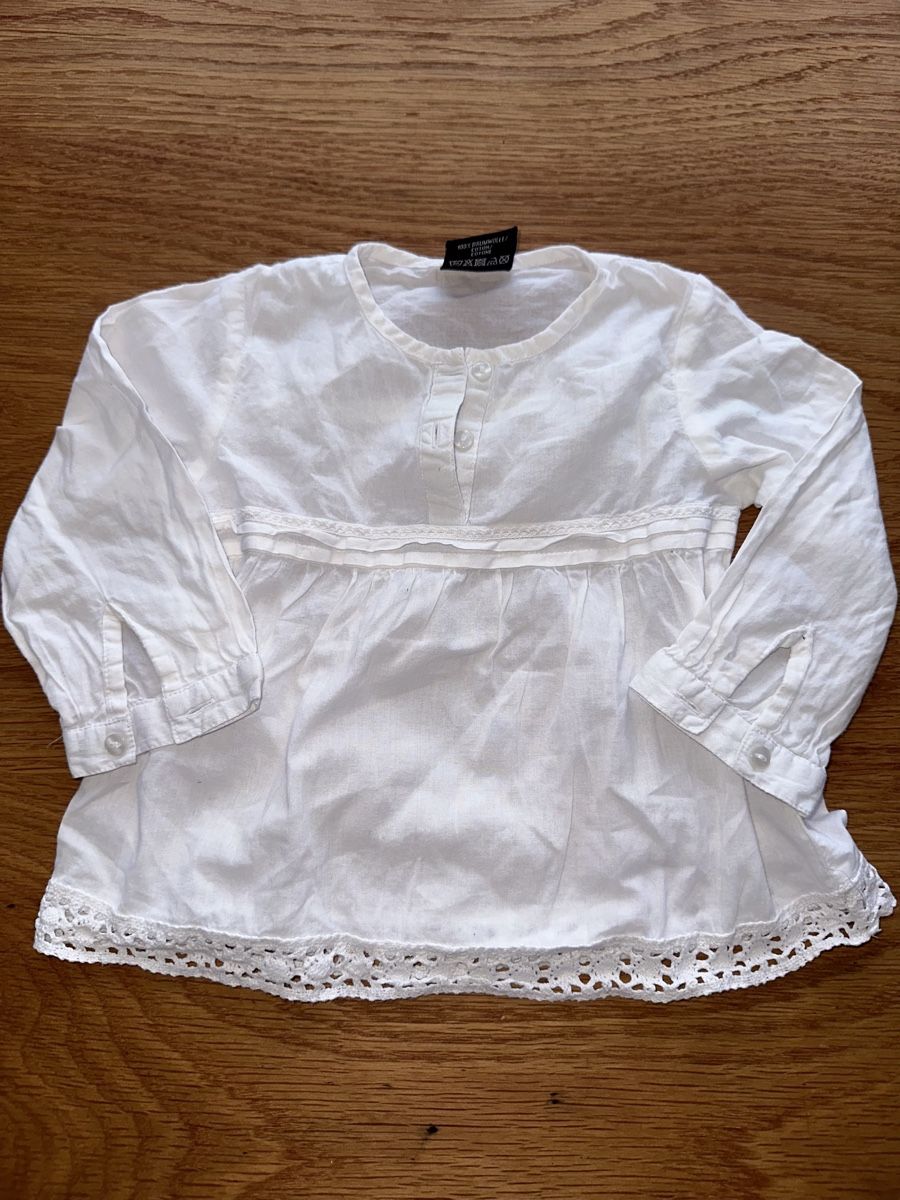 Blusen, T-Shirts & Tops: Gr 80 bluse weiss – Gebraucht aus Wettingen von hak_52m8