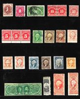 LOT USA DIENSTMARKEN STEMPELMARKEN GEBÜHRENM. etc. ab 1879