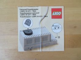 LEGO 12 Volt Bahn Prospekt