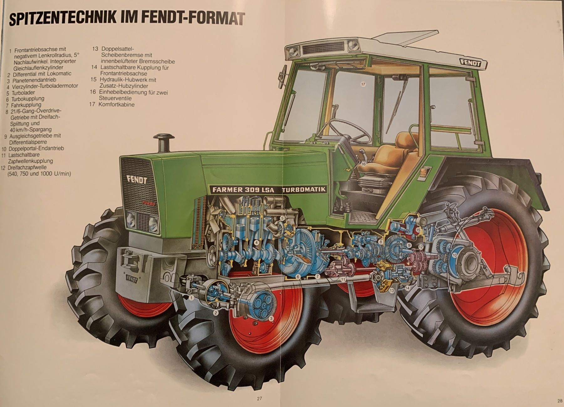 Documenti: Fendt Farmer LS / LSA Prospekt, Oldtimer Traktor – Nuovo (secondo la descrizione) da Lienz venduto da Benziner1 2