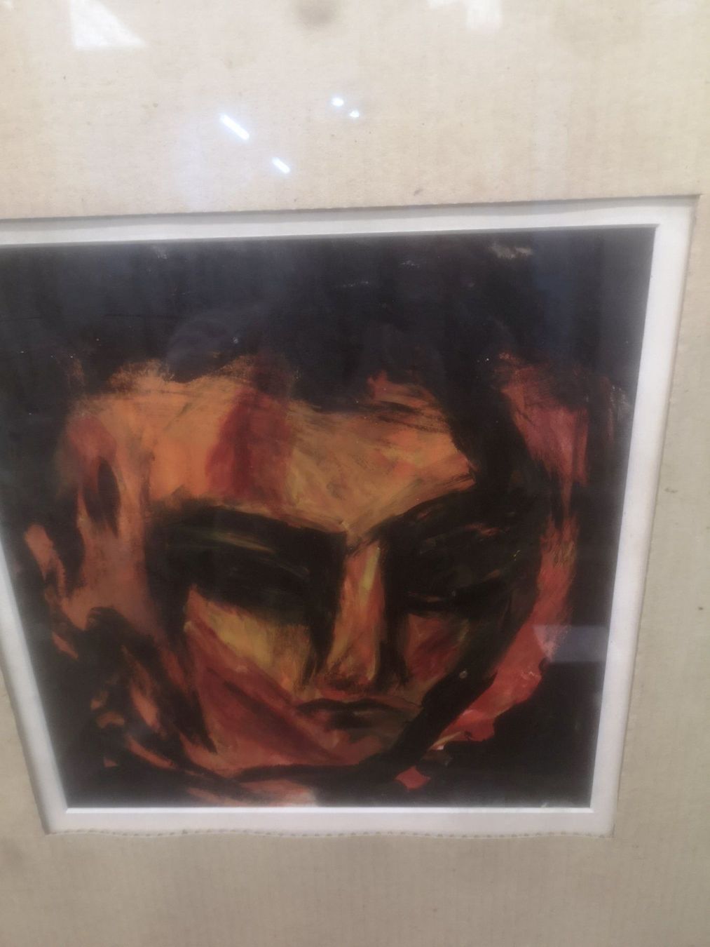 Gemälde: PEINTURE DATÉE 92 ET SIGNÉE AU DOS – Gebraucht aus Genève von Qanil77 2