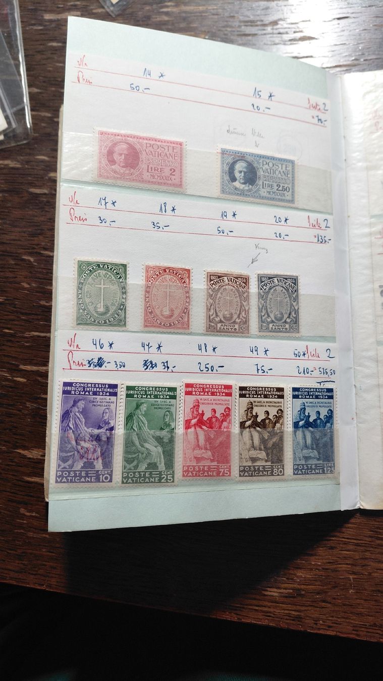 Alle Briefmarken: Super Sammlung Vatikan  – Gebraucht aus Riniken von ChriguG75 2