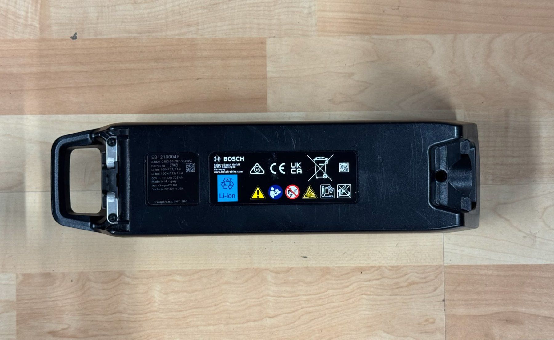Bosch Batterie: Bosch Powerpack 725Wh – Difettoso da Aristau venduto da SwissVolts_Akkus 1