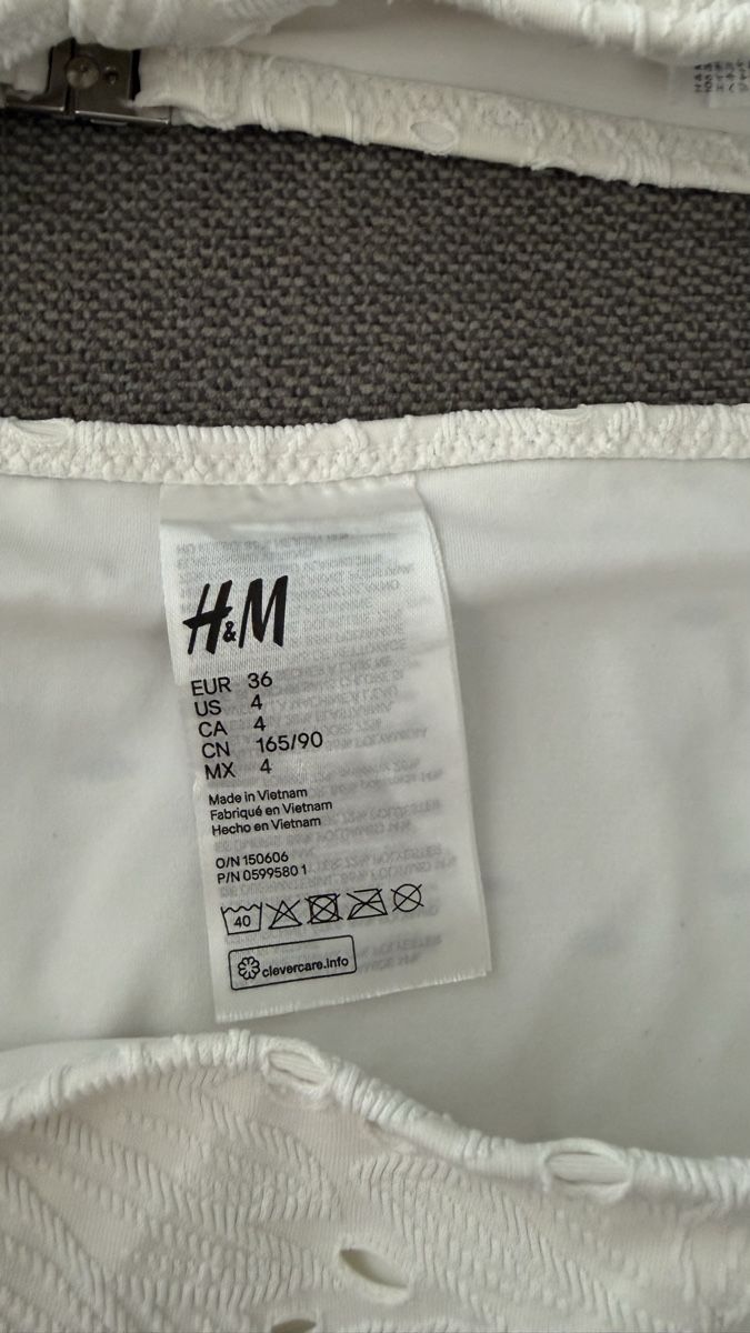 H&M Badekleider & Bikinis: H&M Bikini white EUR 36 – Gebraucht aus Buchs AG von sxf96 4