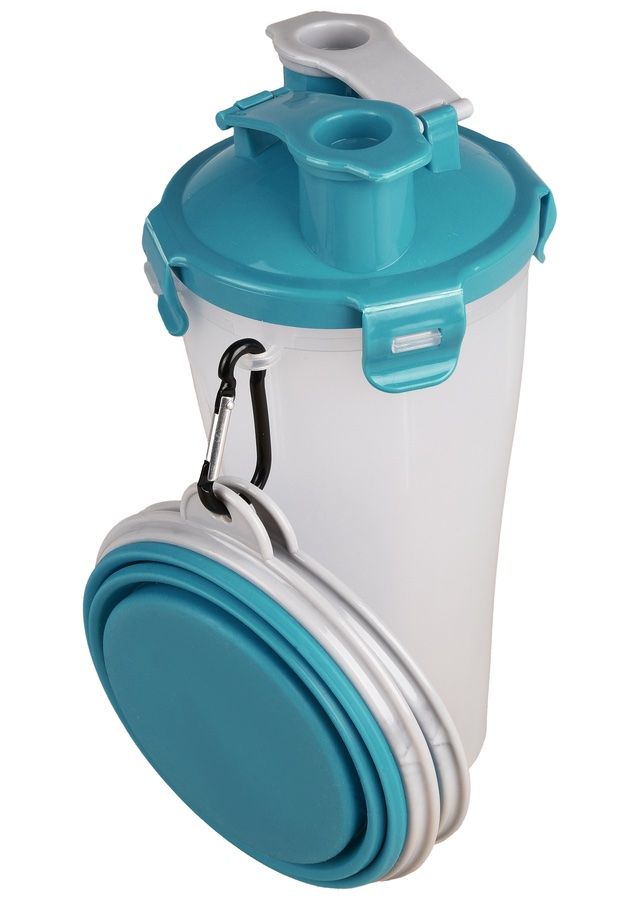 Mangimi: 2in1 Reisebecher für Wasser+Futter – Nuovo e nell'imballaggio originale da Wuppenau venduto da mscz 1