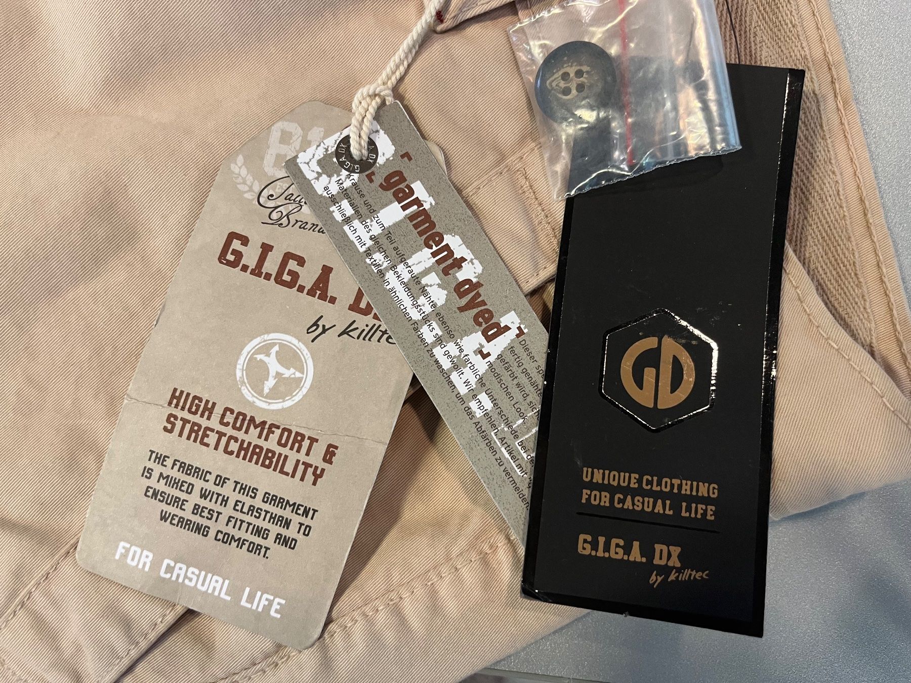 Killtec Hosen: Cargo Bermuda KILLTEC, BW/Elastan, Gr.56 / XXL fabrikneu!!! – Neu und originalverpackt aus Adliswil von vette56 4