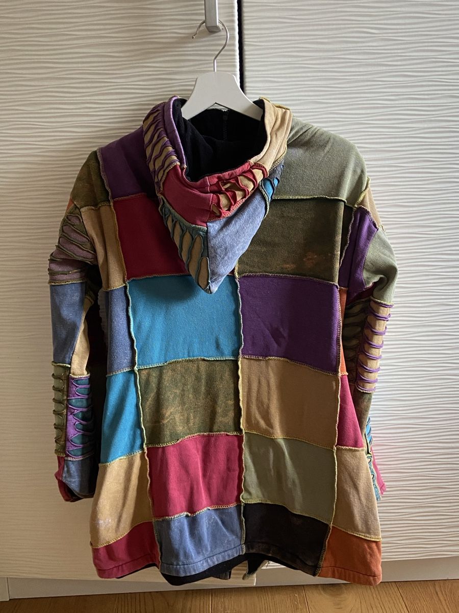 Jacken: Bunte Patchwork Jacke Grösse M •Hippie •Goa – Gebraucht aus Rothenburg von schmettervogel 1