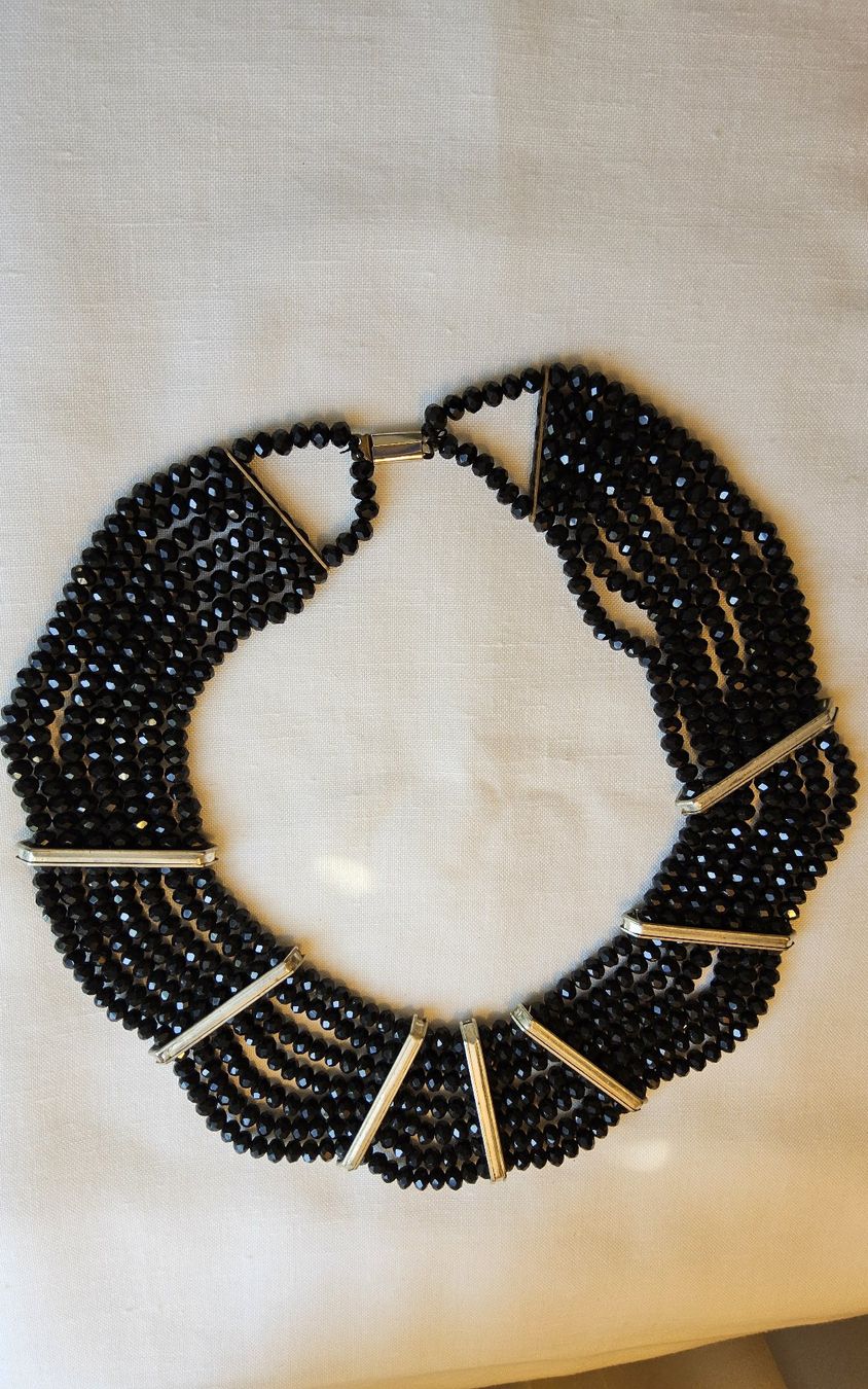Ketten: Vintage luxuriöses Glasperlen Collier ca 1950 – Gebraucht aus Zürich von sanwit 7