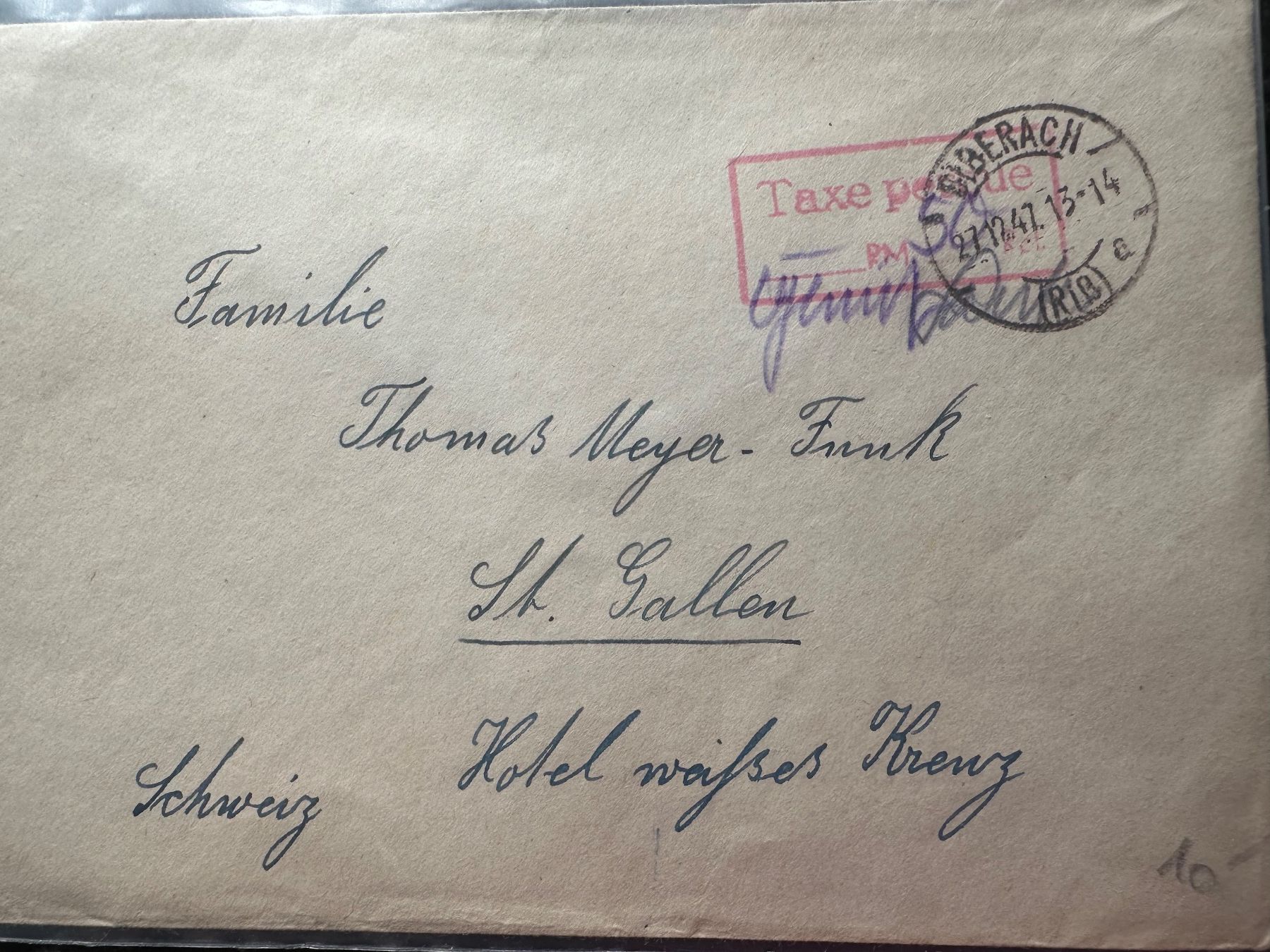 Couverts & Versandtaschen: Umschlag – Gebraucht aus Brugg von bri_7h8s