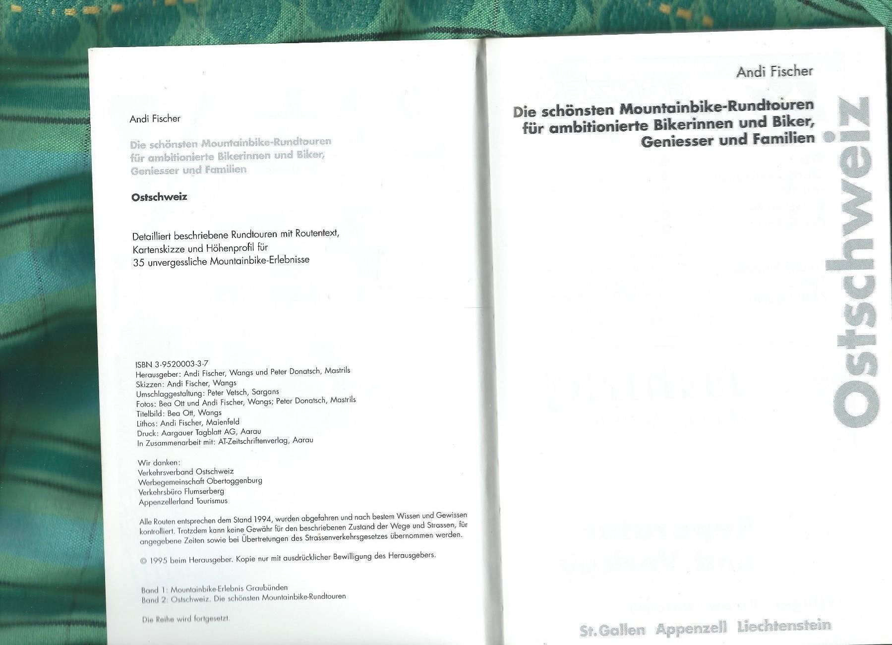 Libri: Die schönsten Mountainbike Touren, Ost – Usato da Zürich venduto da t24_de 2