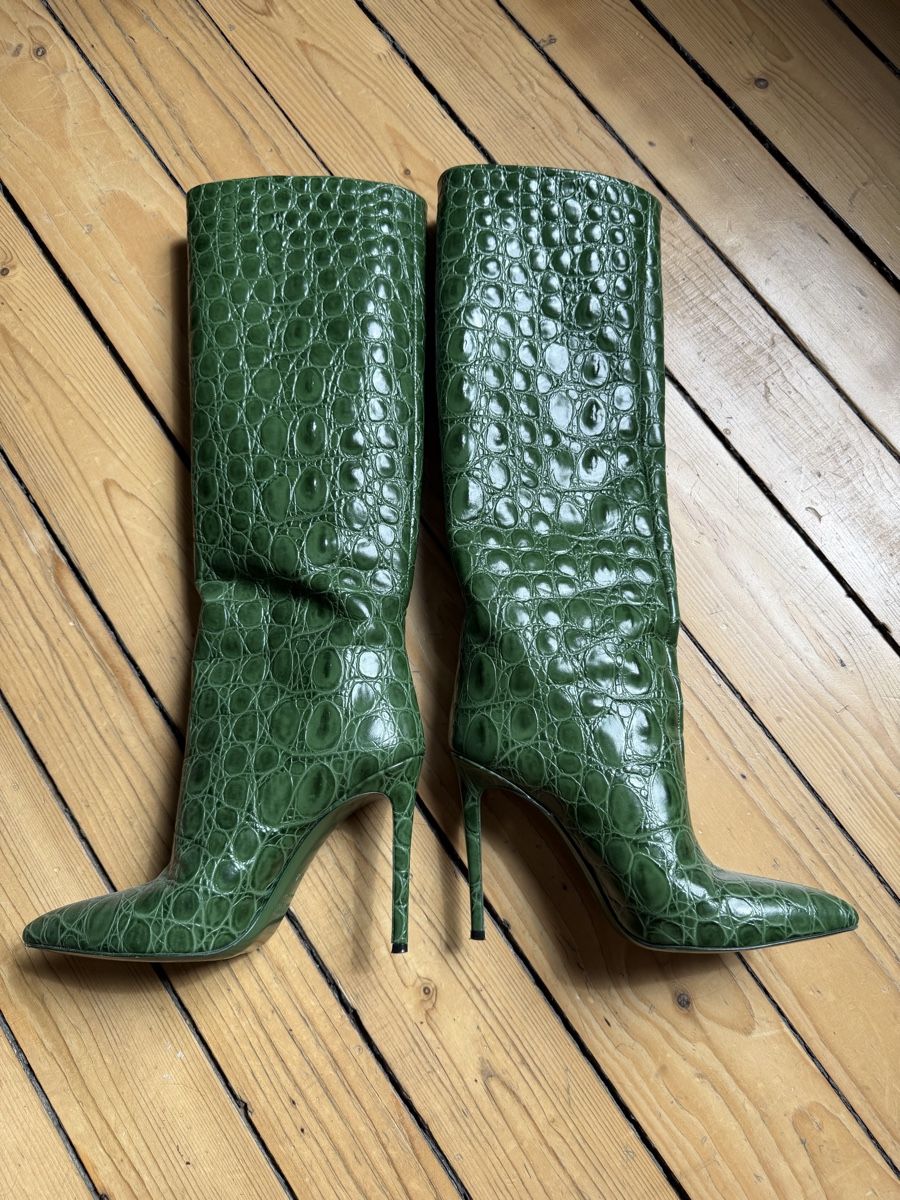 Damenschuhe: Paris Texas Croco Boots Size 38.5 – Neu (gemäss Beschreibung) aus Zürich von Romjana 1