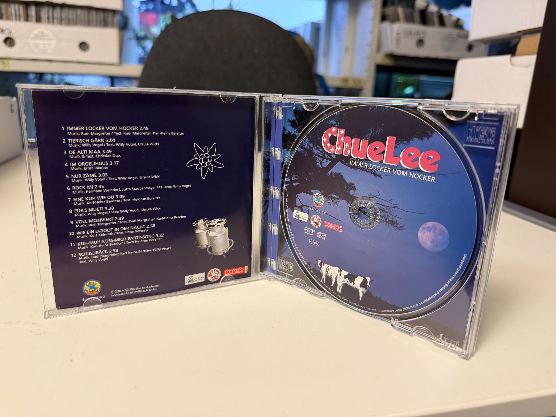 CD: Chuelee - Immer Locker Vom Hocker - HD23C – Nuovo (secondo la descrizione) da Küsnacht ZH venduto da Jazztilldawn 2