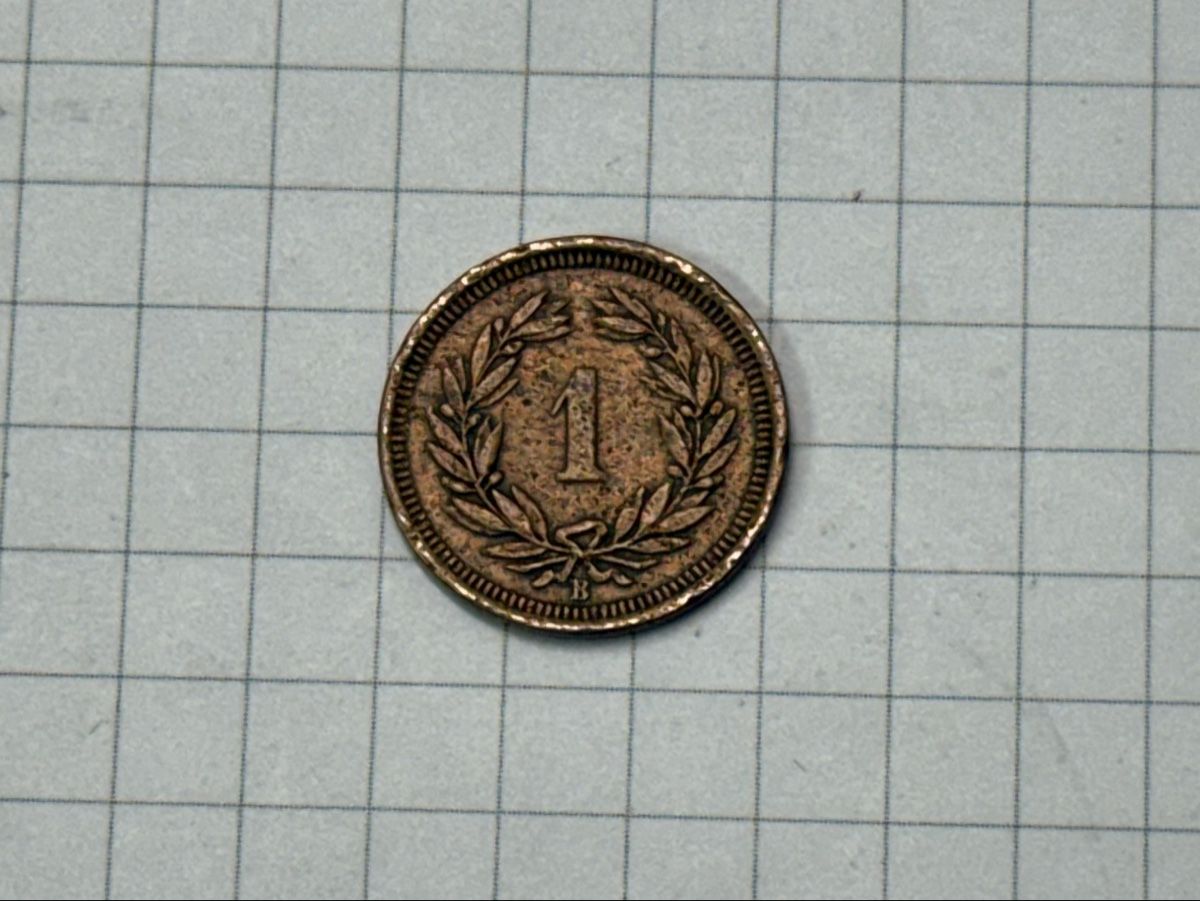 Tutti le monete: Schweiz 1 Rappen 1889  – Usato da Zürich venduto da daki81 1