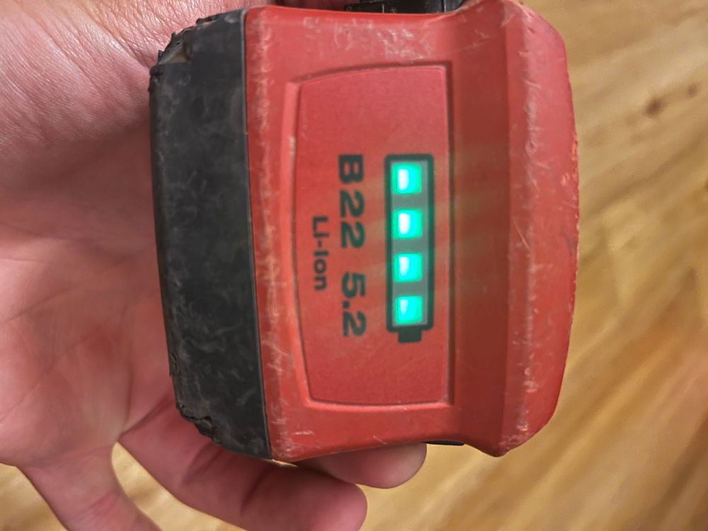 HILTI akku Battery pack B 22/5.2 Liion Kaufen auf Ricardo