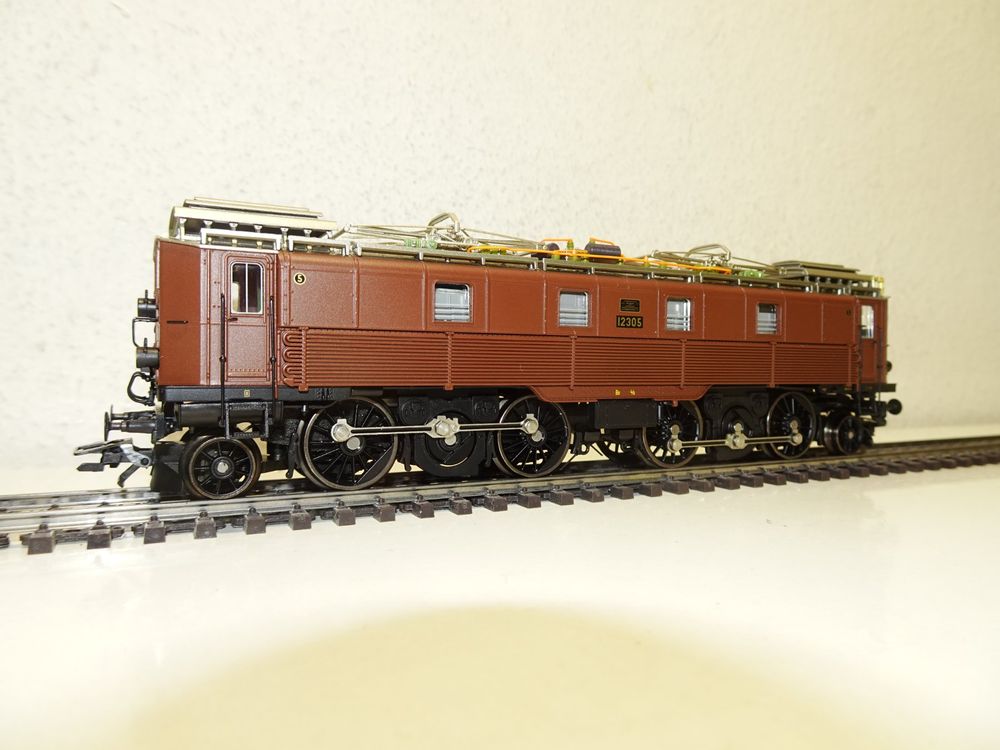 Locomotive Trix Be 4/6 12305 CFF – Époque II, Digital Sonore, échelle HO 1/87 – Réf 22899