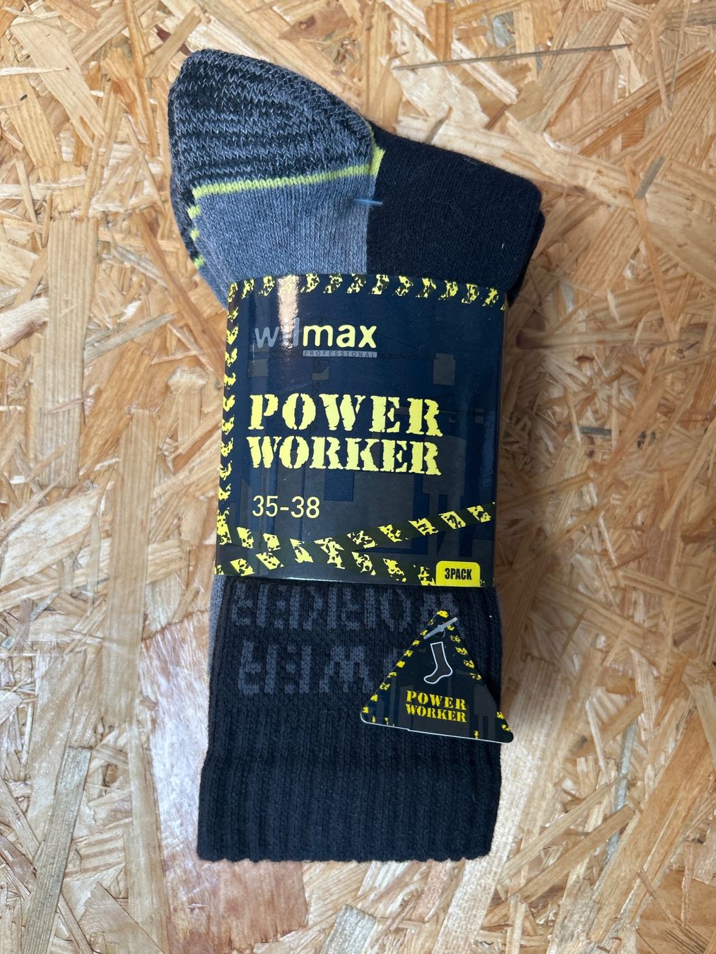 Calze: 3er Pack Wandermocken Power Worker Grösse 35-38 – Nuovo e nell'imballaggio originale da Koppigen venduto da Bracher_Mail-House