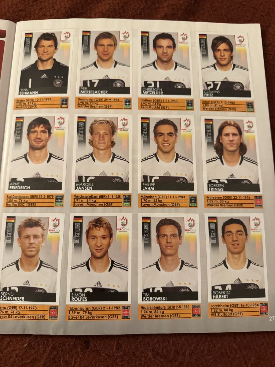 Panini Album: Panini Stickeralbum EURO 2008 Schweiz – Nuovo (secondo la descrizione) da Hergiswil NW venduto da wert721 3