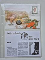 Münzbrief / Numisbrief    ✉️   BELIZE   1980