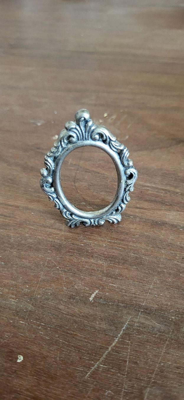 Bilderrahmen: Mini Bilderrahmen 925 Silber Jugendstil 16g – Gebraucht aus schwarzenburg von aivlis88