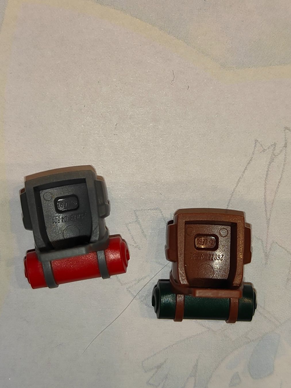 Lego Kit di costruzioni: Legofigurenteile  2 Rucksäcke 26073**  /E27 – Usato da St. Gallen venduto da Bisaknosp 4