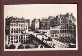 LAUSANNE - Grand Pont - Tram // pli d'angle //