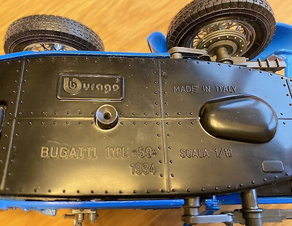 Bugatti Modellini d'auto: Bugatti Type "59" 1934, 1:18 – Usato da Münsingen venduto da sno_b8fw 2