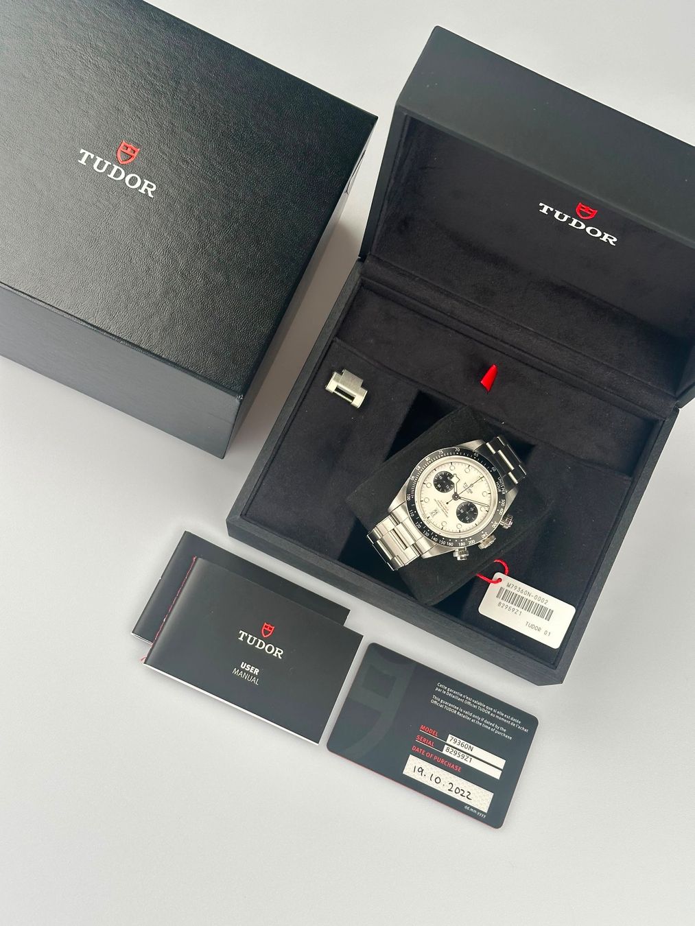 Tudor Orologi: Tudor Black Bay Chrono 41 mm Ref. 79360N im Fullset – Usato da St. Gallen venduto da TrokulWatches