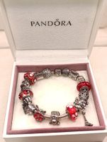 Vintage Pandora 925er Silber Armband alle Elemente Pandora
