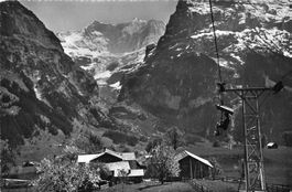 Grindelwald (BE) Bergbahn First Fiescherwand Alpenpanorama