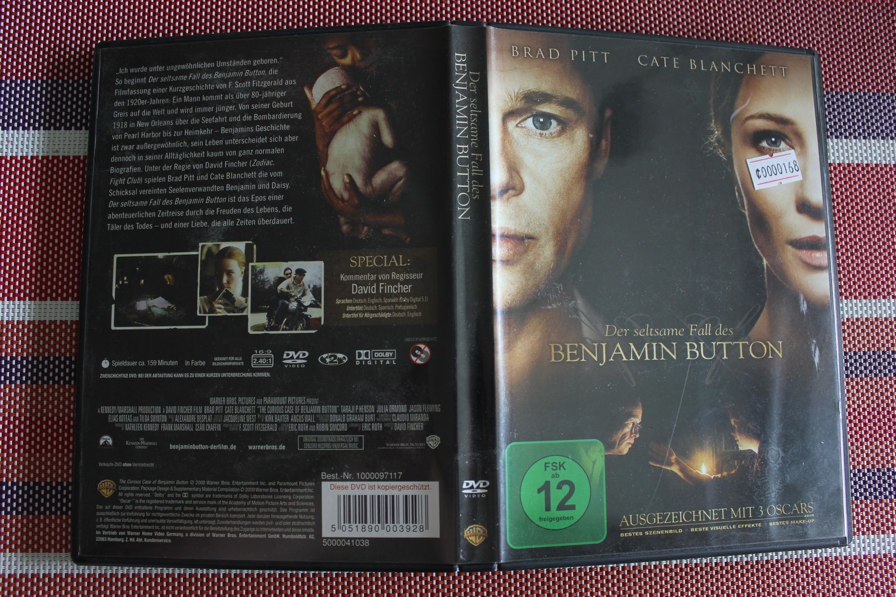 Tutti i DVDs: Der seltsame Fall des Benjamin Button | DVD | – Usato da Geroldswil venduto da schlumpf1969