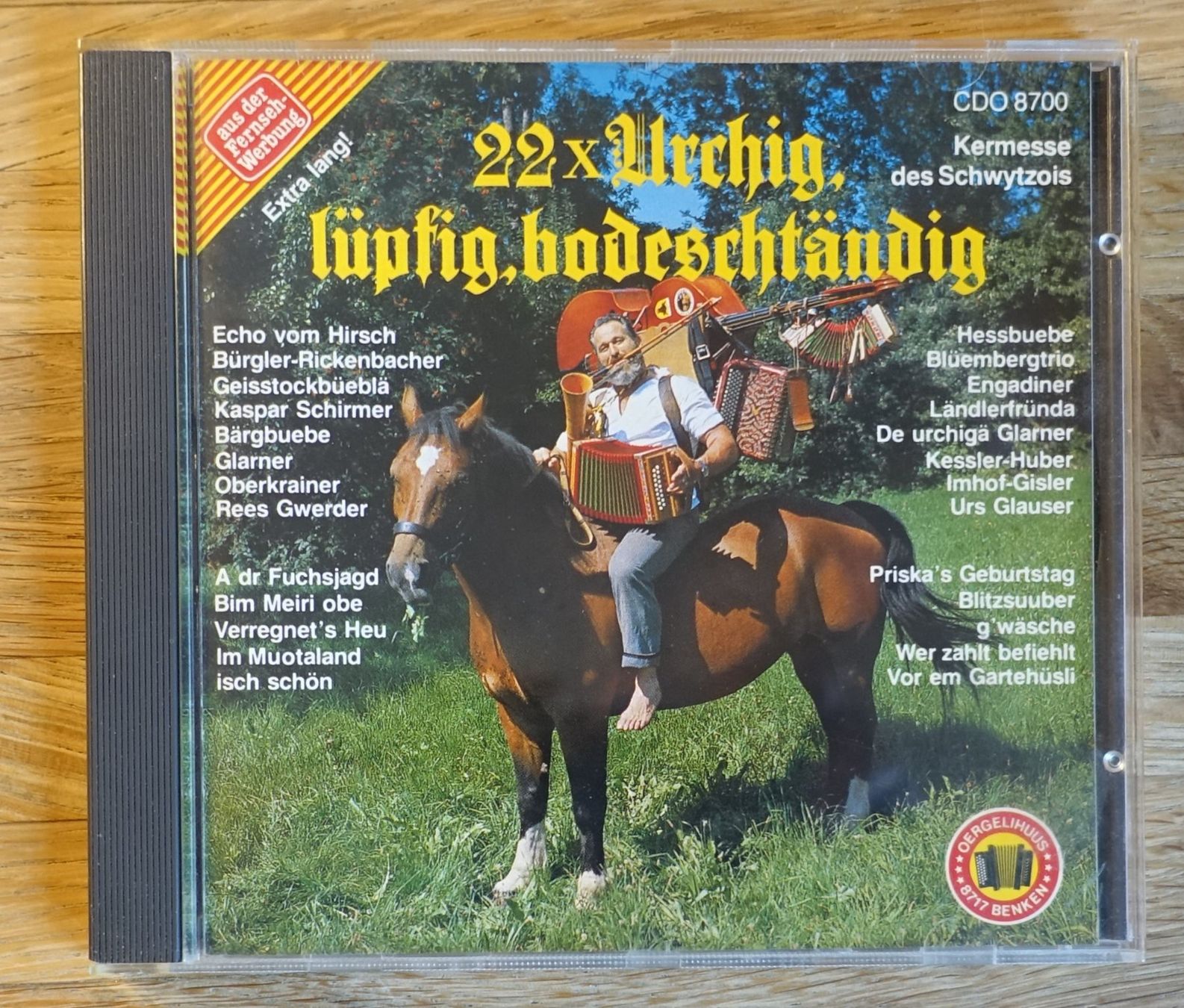 CD: 22 x Urchig, Lüpfig, Bodeschtändig - D21 – Usato da Sessa venduto da discoverymedia