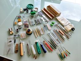 Lot d'outils pour horloger