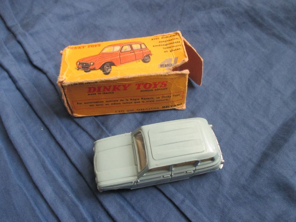 Coffret Dinky Atlas Renault 4 De Légende 518 - Pompiers Et Postes