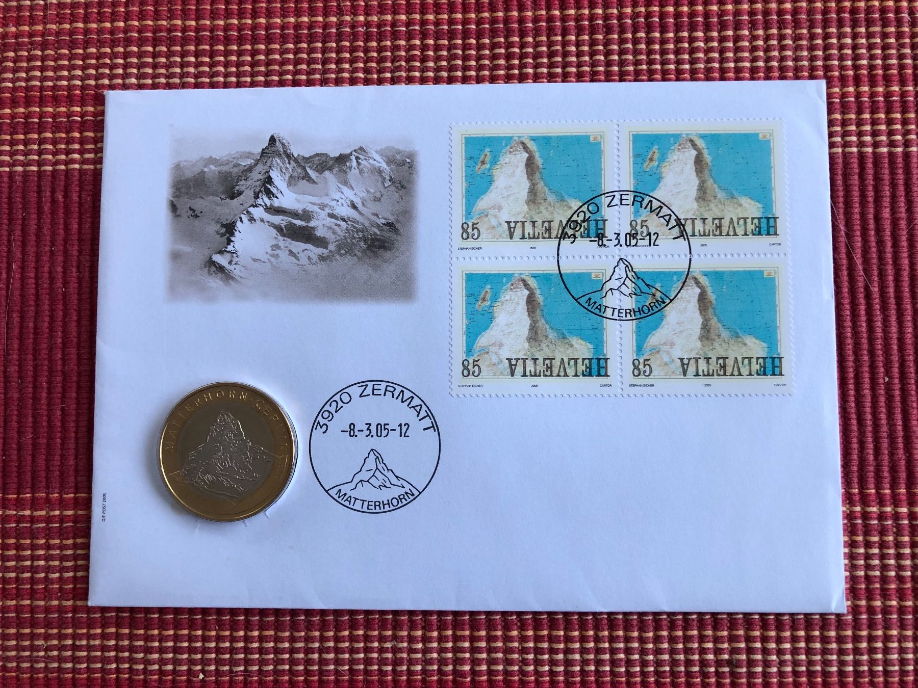 Tutti le monete: Münzbrief Matterhorn 2004 – Nuovo (secondo la descrizione) da Reichenburg venduto da Strok10 1