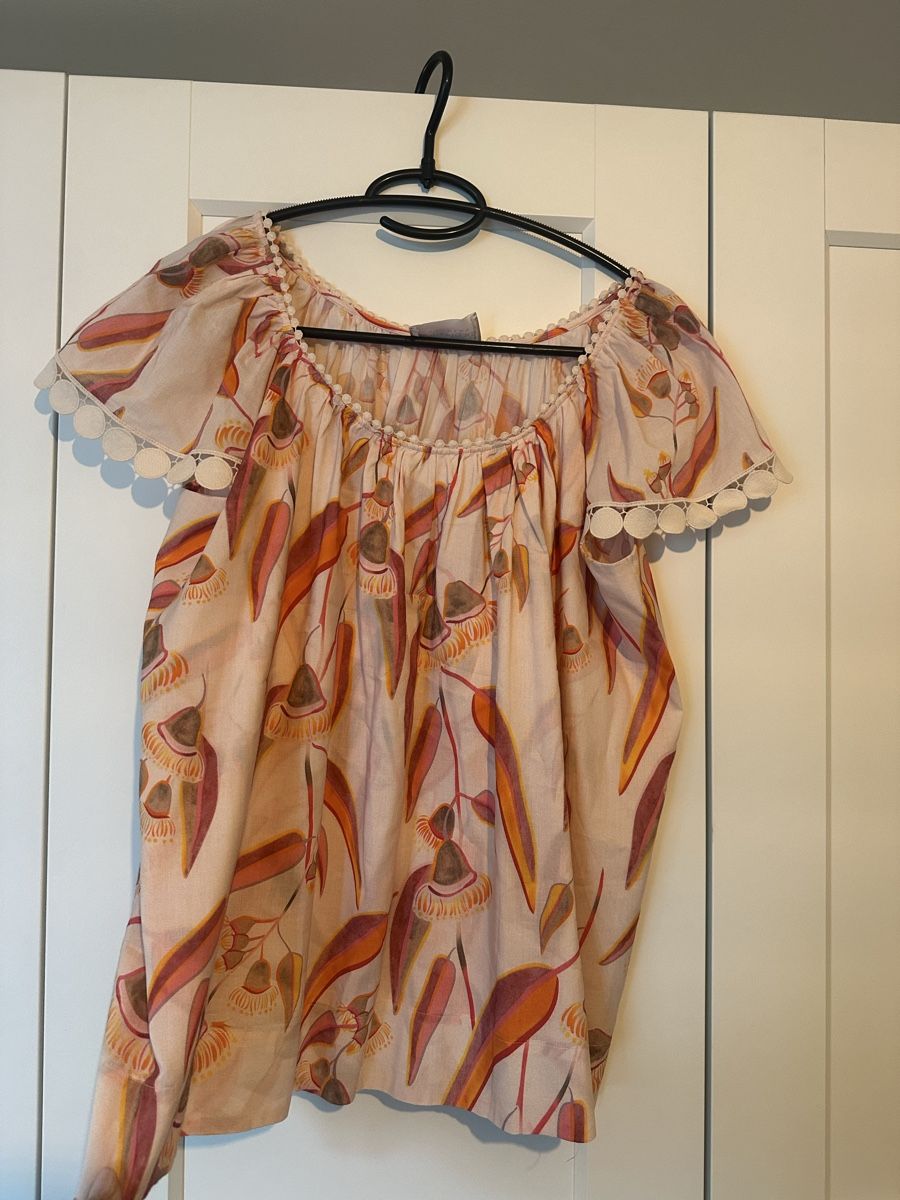 Hemisphere Camicette: Hemisphere Bluse Gr. S, floral – Nuovo (secondo la descrizione) da Zürich venduto da millaiana