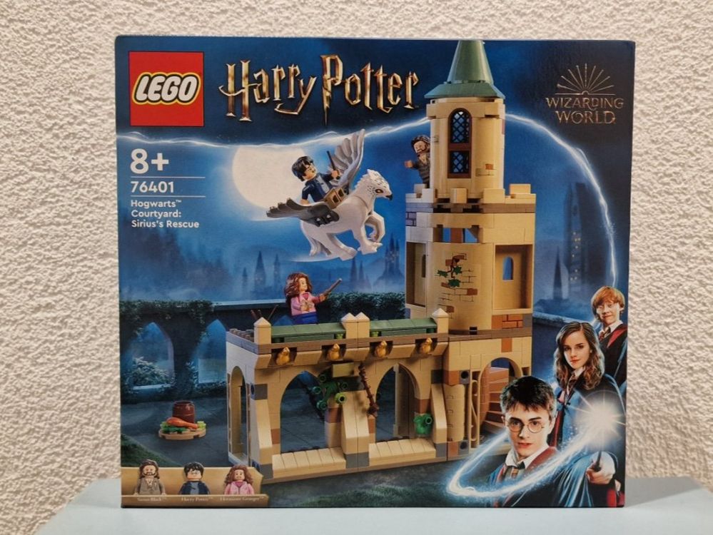 Lego 76401 Harry Potter Hogwarts Courtyard Sirius Rescue (Neu und ...