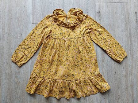 Mädchen Kleid 116 Next 100% Baumwolle