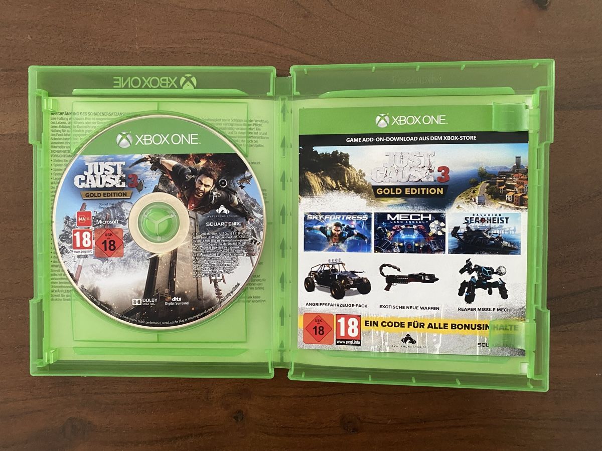 Microsoft Giochi: Just Cause 3 für Xbox One – Usato da Thunstetten venduto da Virus_33 1