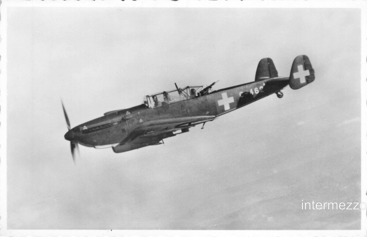 Cartoline postali: Flugzeug // C.36 Luft Trainer Photo Staub Dübendorf – Usato da Basel venduto da intermezzo12