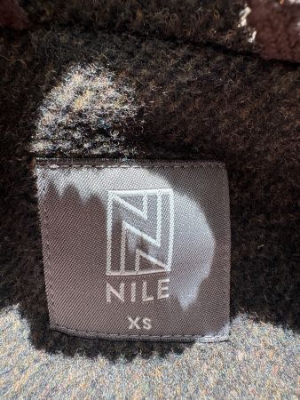 NILE Jacke Kurzmantel Dunkelbraun Groesse XS guter Zustand