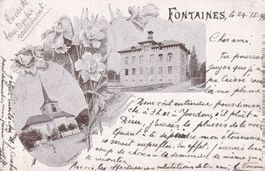 Fontaines  NE         en 1 8 9 9