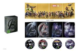 The Avengers – 4-Film-DVD-Kollektion