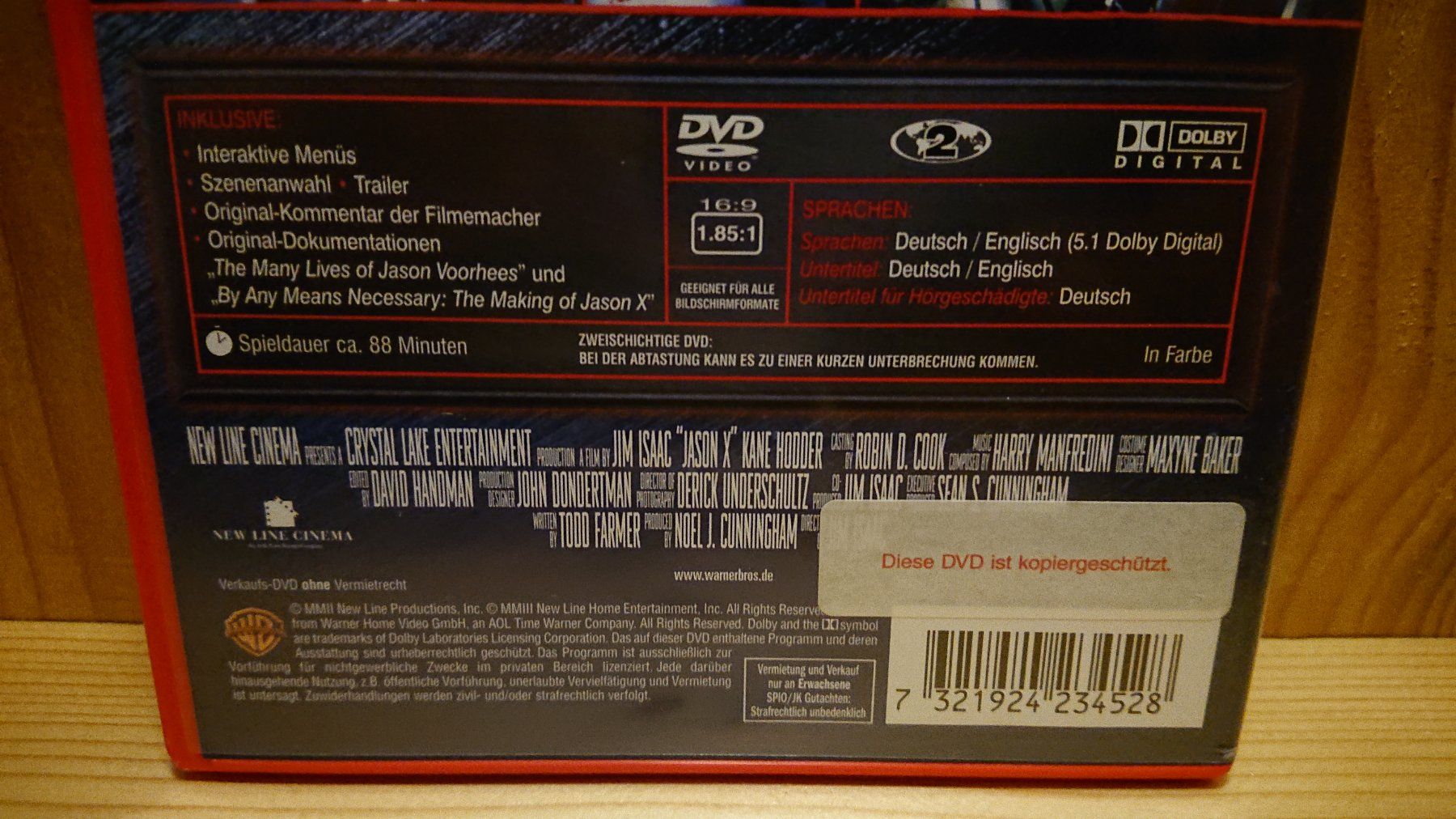 Tutti i DVDs: JASON Extra böse extra tödlich DVD – Usato da Wilderswil venduto da Exebub 3