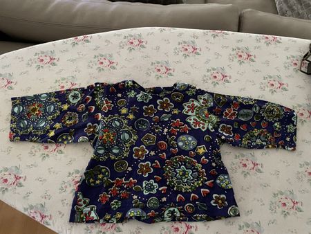 Langarmshirt Oilily bunt mit Blumenmuster Grösse 62
