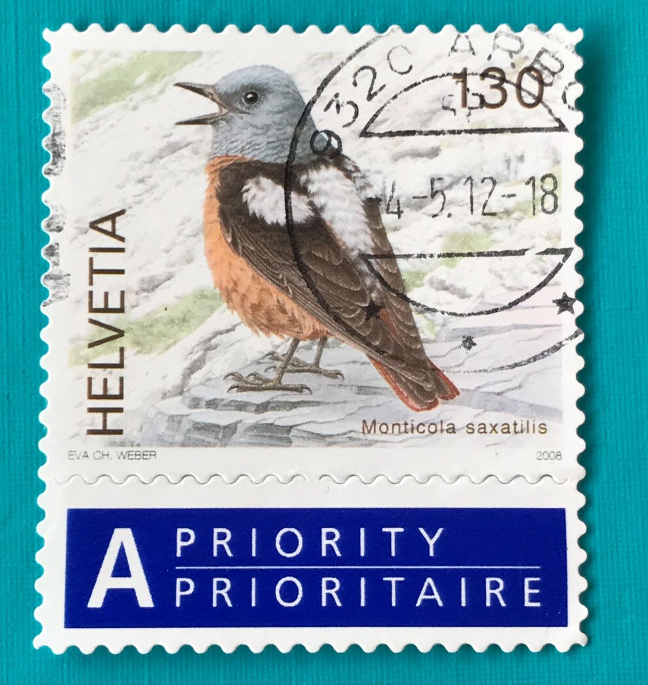 Tutti i francobolli: Nr.1272 mit Stempel  Vögel  2008    – Usato da Aarau venduto da Billa007
