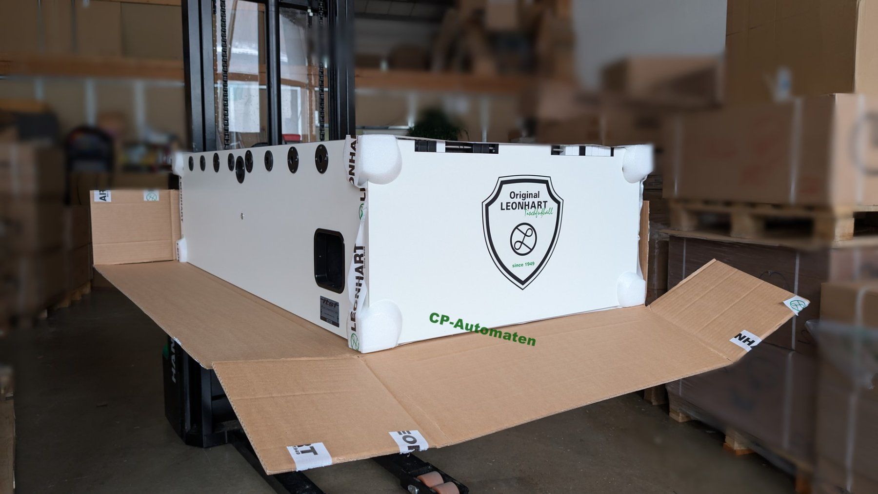 Spielautomaten: Leonhart Pro Tournament ITSF und DTFB - Modell 2024 – Neu und originalverpackt aus Muhen von Minihummer 2