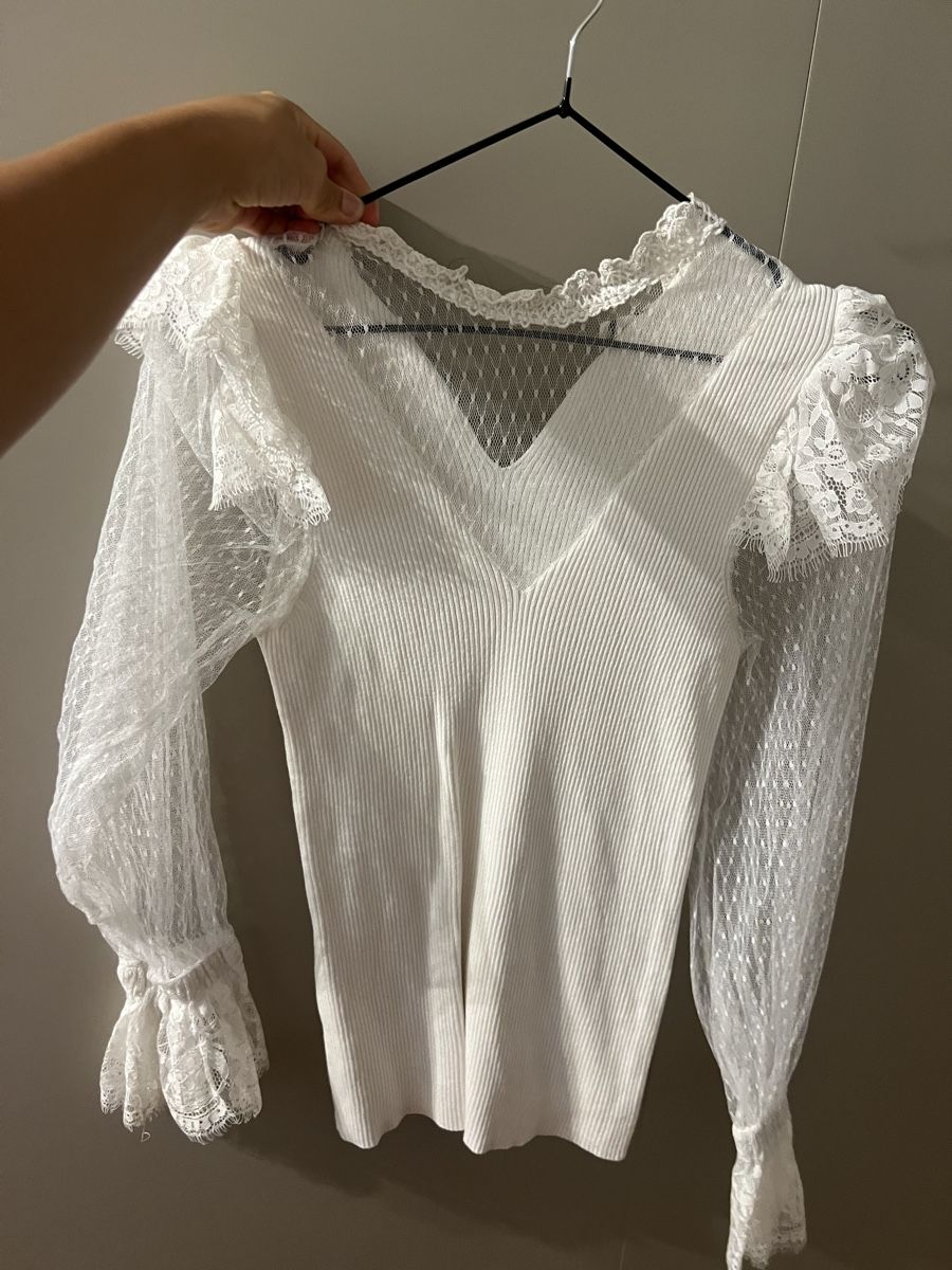 Camicette: River Island Spitzenbesatz – Usato da Zürich venduto da R1908 2