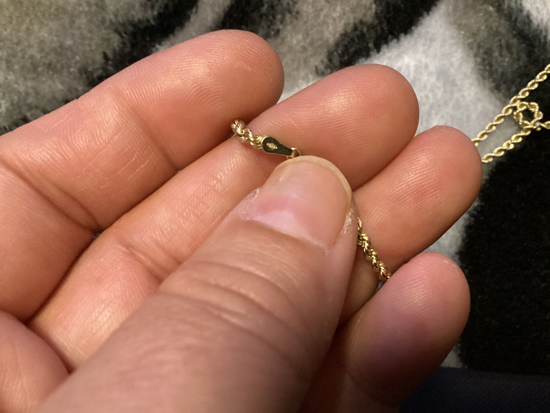 Catenine: Goldkette 585 ohne Herzanhänger – Usato da Rüti ZH venduto da ad-78 1