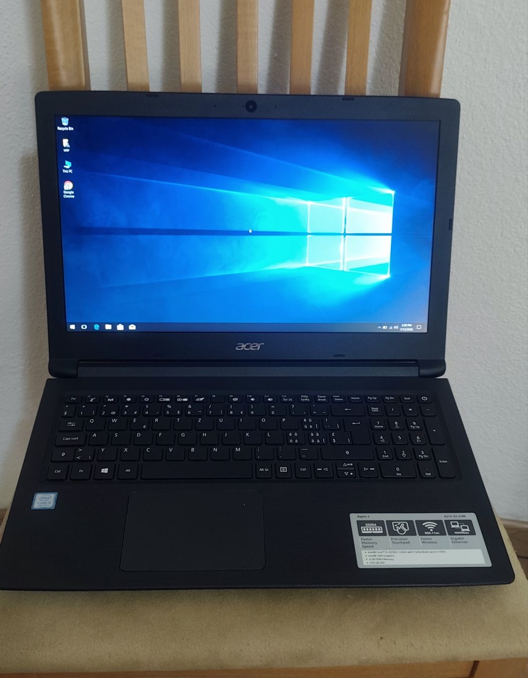 Acer Notebook: Acer Aspier 3 – Usato da Pedrinate venduto da ipe_bgt7 2